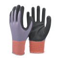 Hespax Cheap Anti-oil Sandy Nitrile Construction Hand Glove